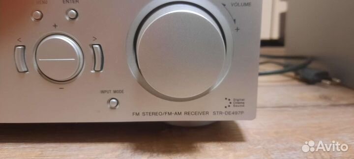 Ресивер и сабвуфер Sony. Пульт в комплекте