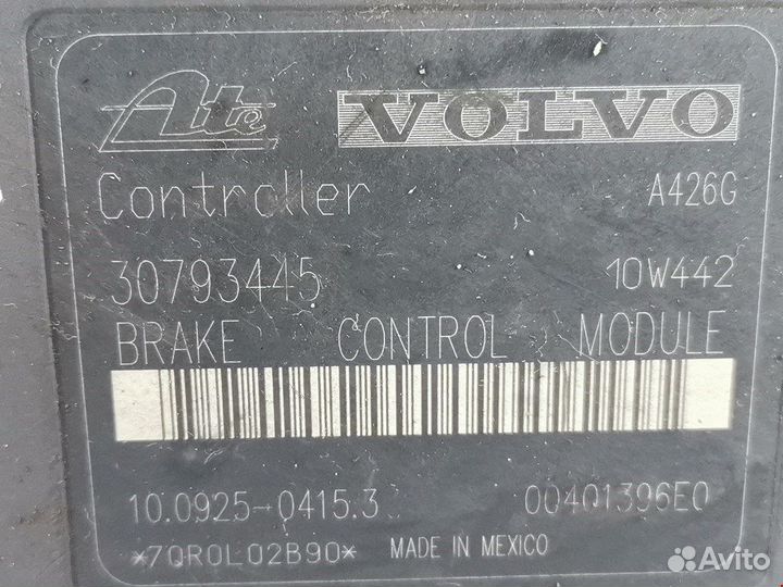 Блок ABS для Volvo XC90 1 30793445