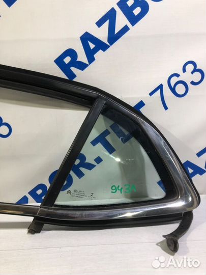 Форточка левая citroen C4 B7 1.6 мт седан