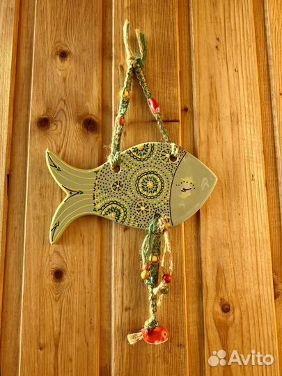 Рыбки керамические ручной работы (в ассортименте)