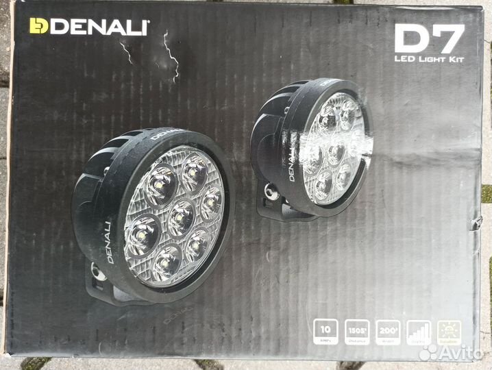 Комплект светодиодных фар Denali D7