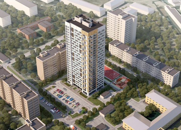 1-к. квартира, 46,3 м², 7/10 эт.