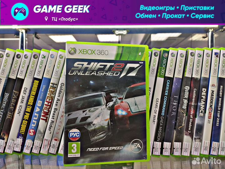 Need For Speed Shift 2 unleashed на Xbox360