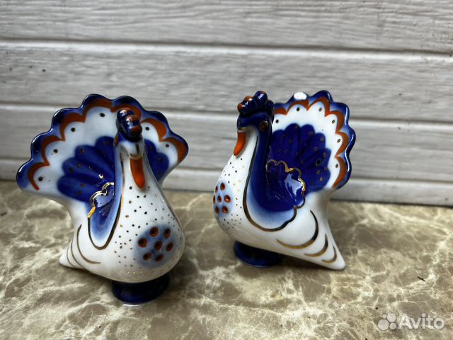 Солонка и перечница Петух СССР