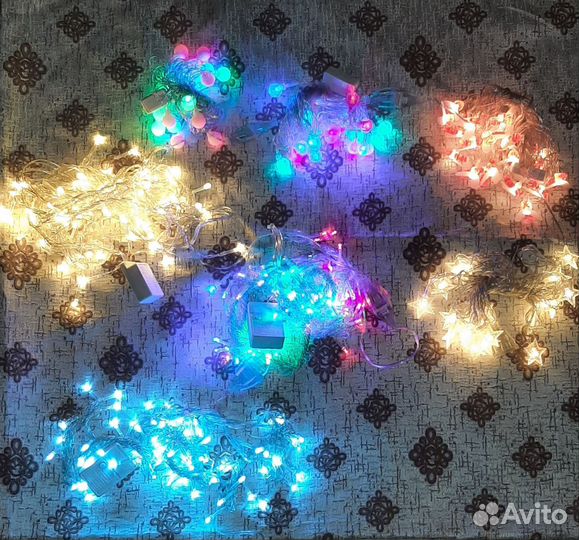 Гирлянды домашние и уличные