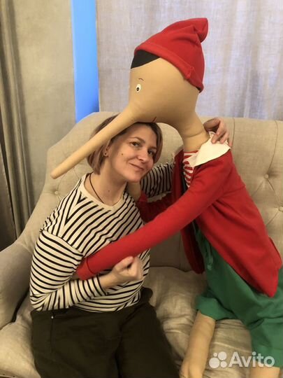 Кукла тильда Пиноккио