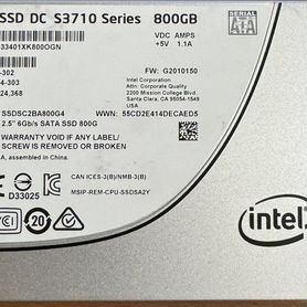 Intel SSD DC S3710 Series 800gb