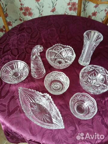 Хрустальные вазы СССР