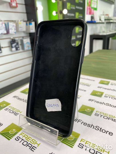 Чехол чёрный с 3d узором для iPhone X/Xs