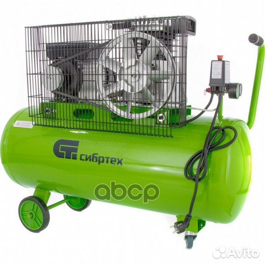 Компрессор воздушный кр-2200/100, 2,2 квт, 350