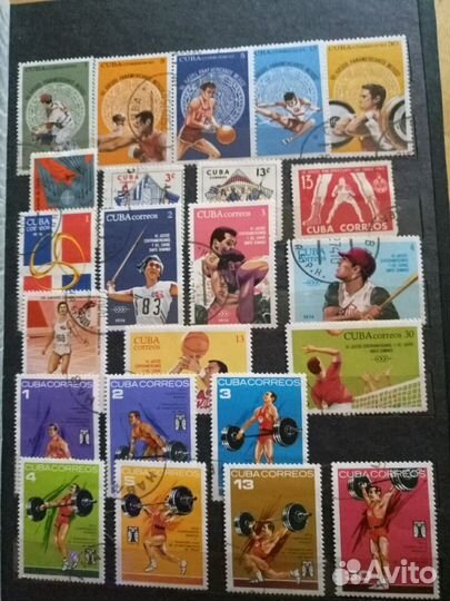 Почтовые марки СССР в альбомах, в добрые руки