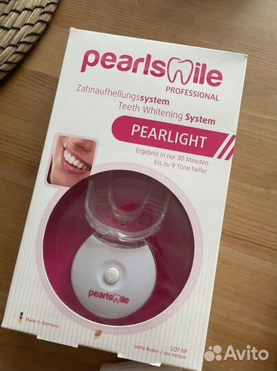 Аппарат для отбеливания зубов pearlsmile