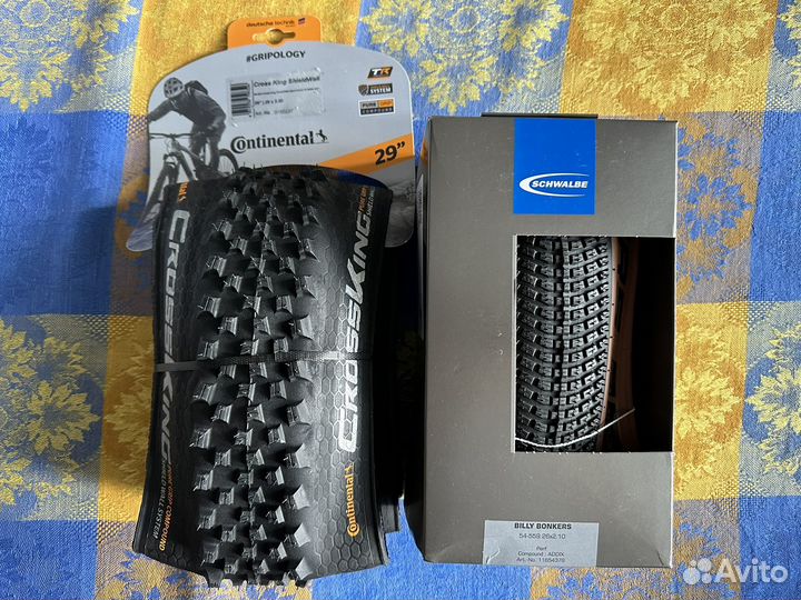 Новые покрышки Schwalbe, Continental