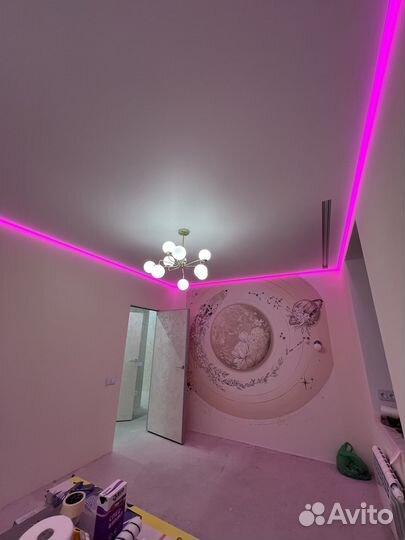 Натяжные потолки / Гарантия 15 лет