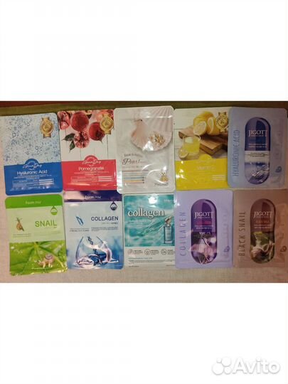 Корейская косметика.Тканевые маски