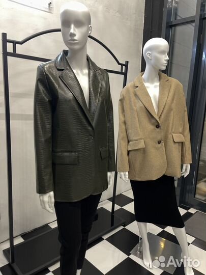 Пиджак женский бежевый 42 44 46 48 50