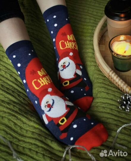 Новогодние носки