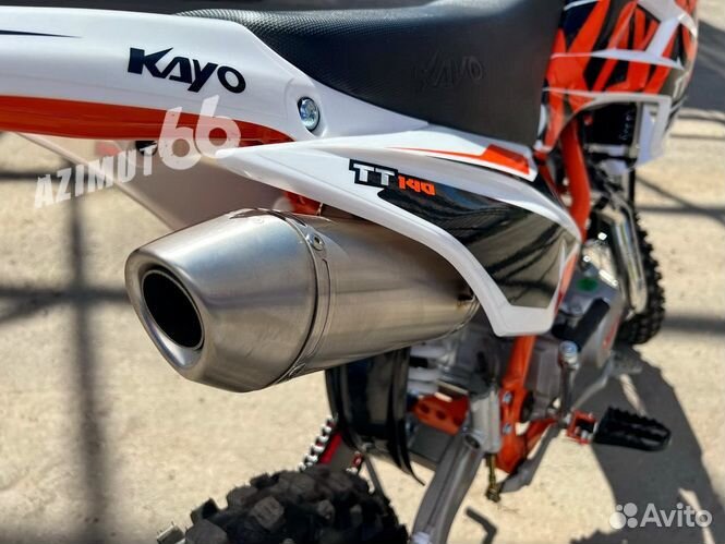 Питбайк Kayo Basic TT140, электростартер