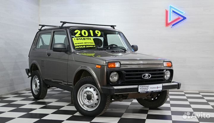 LADA 4x4 (Нива) 1.7 МТ, 2019, 126 000 км