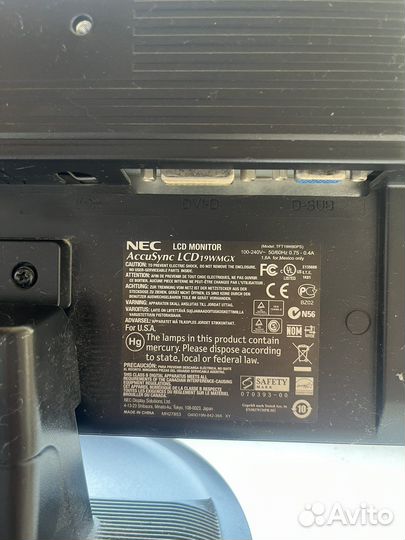 Монитор Nec LCD 19
