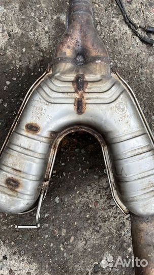 Полный выхлоп бмв 528i 1998г