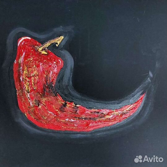 Картина акрилом на холсте