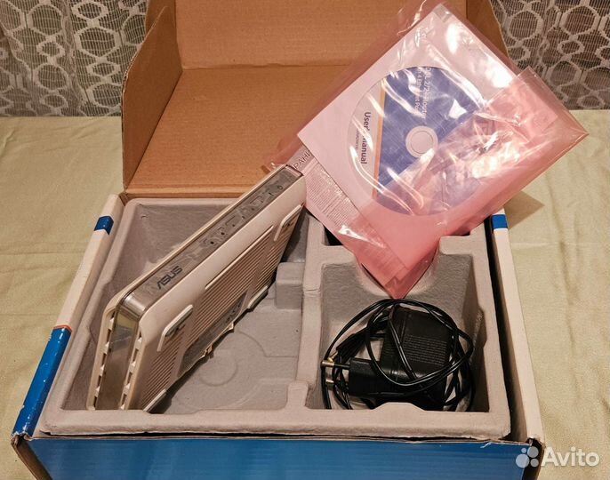 Модем (роутер) asus adsl WL-AM604, adsl2+, 4LAN