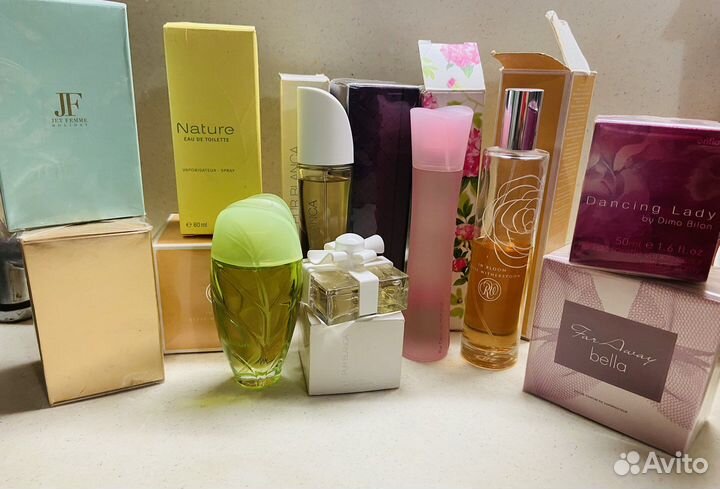 Духи, парфюмерные снятости и винтаж Ив роше, Эйвон