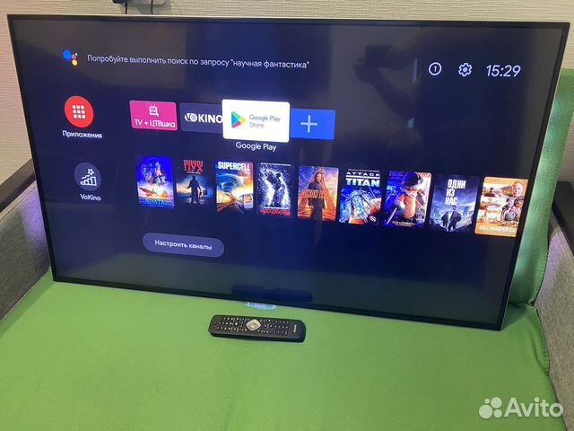 Телевизор Philips 49pus7100 4k 3D Android TV