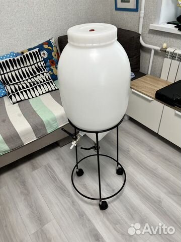 Цкт Ферментатор конусный с краном отбора и переход