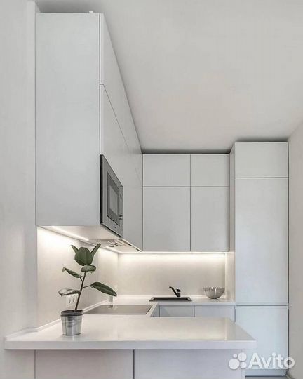 Кухня на заказ с установкой