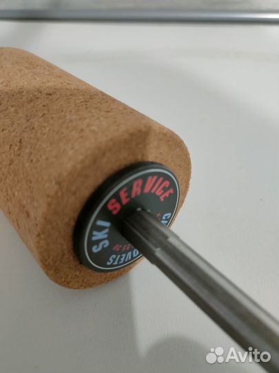 Роторная щетка, пробка, для сервиса лыж