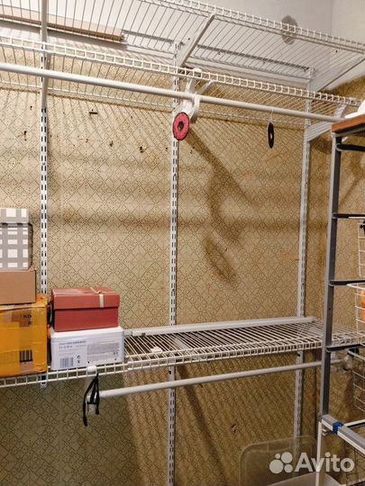 Продается система хранения полки, перекладины