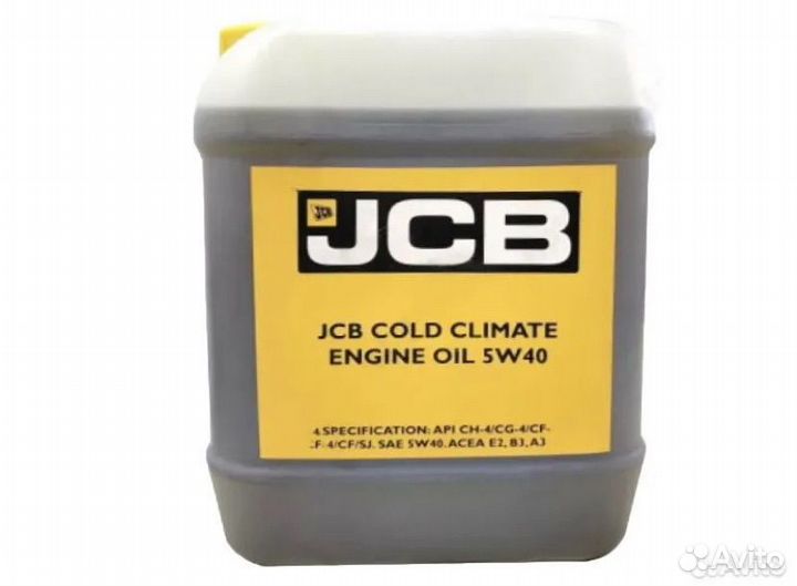 Масло моторное JCB Oil Synth 5w-40 (5 л) 4001/2745