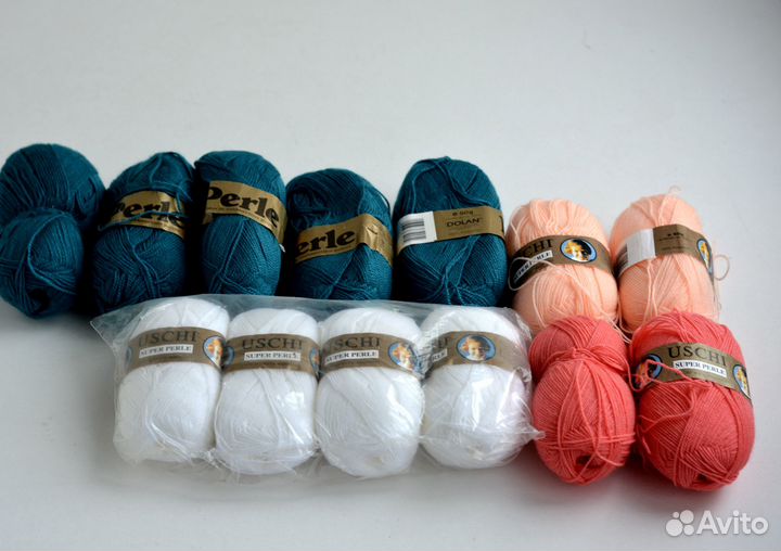 Разные хлопковые нитки для вязания акриловая пряжа