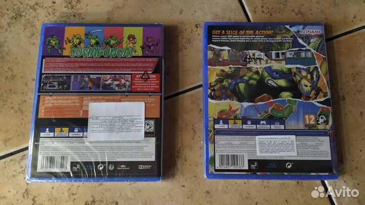 Новый диск Turtles PS4