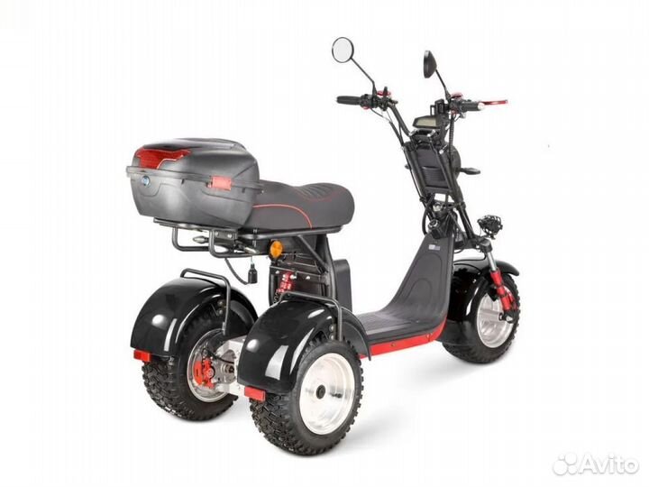 White siberia PRO trike ikra 5000W black