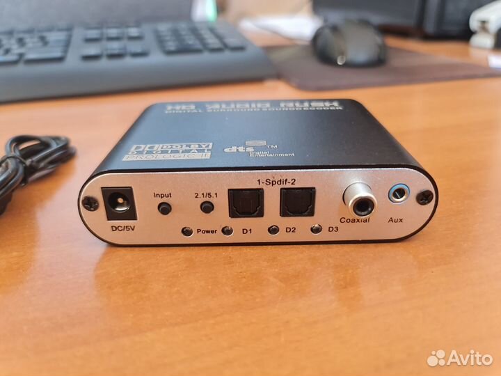 Цифро-аналоговый аудио декодер 5.1