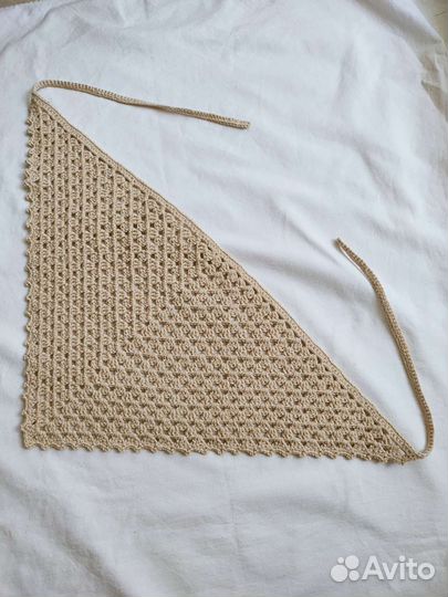 Вязаная косынка (бандана)