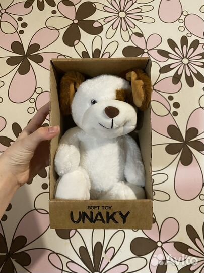 Игрушка плюшевая собака
