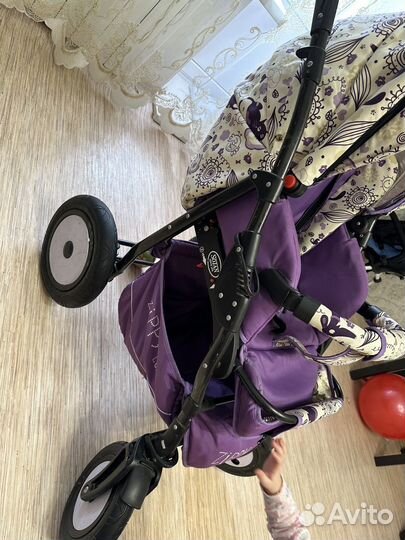 Коляска 3 в 1 с автолюлькой бу