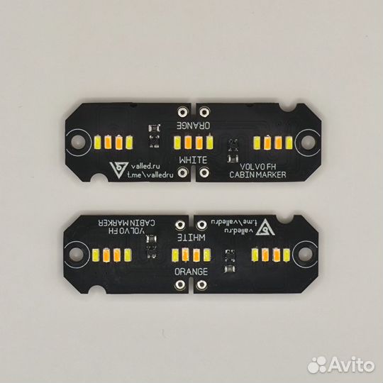 Volvo FH4 FH5 Оранжевые боковые габариты кабины