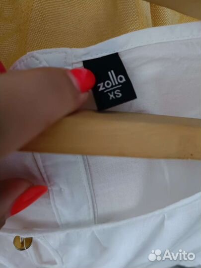 Блузка белая