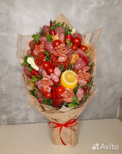 Мужской съедобный букет