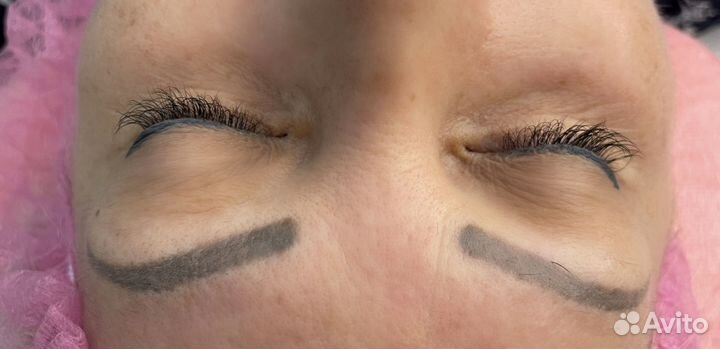 Наращивание ресниц на дому