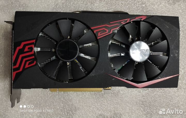 Видеокарта Asus rx 570 4 Gb