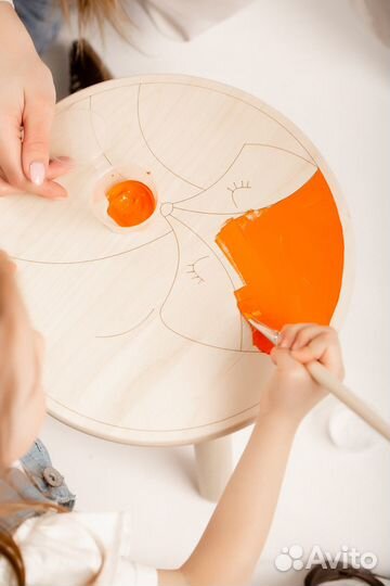 Детский стул раскраска