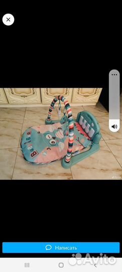 Развивающий коврик,детский