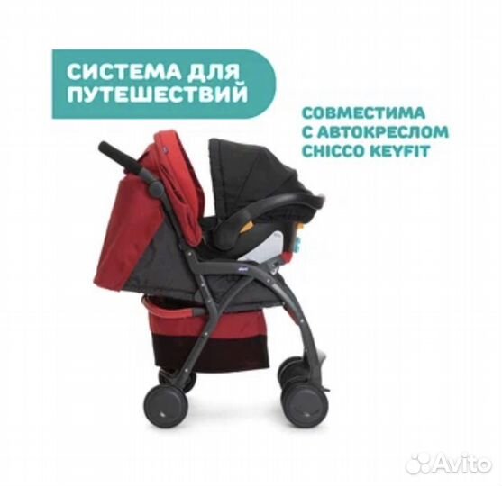 Новая Прогулочная коляска Chicco SimpliCity