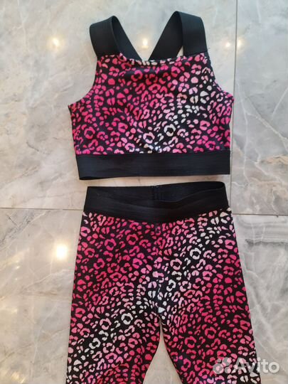 Костюм для танцев, йоги, фитнеса, 6 лет